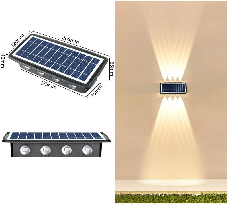 Solar Outdoor Wall Lights Waterproofing - Glow Home