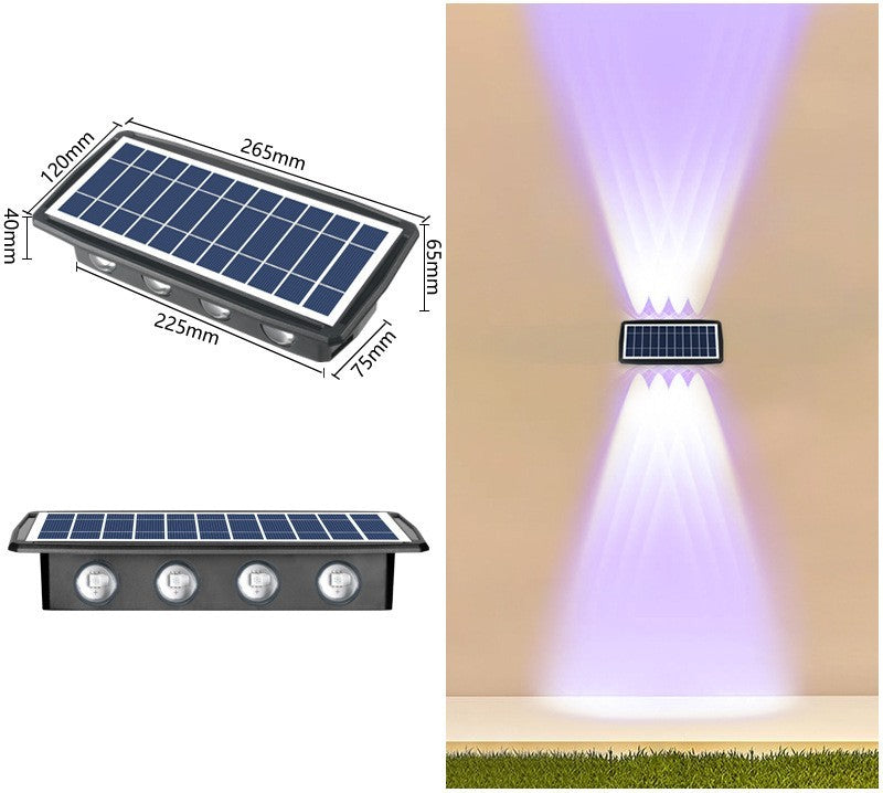 Solar Outdoor Wall Lights Waterproofing - Glow Home