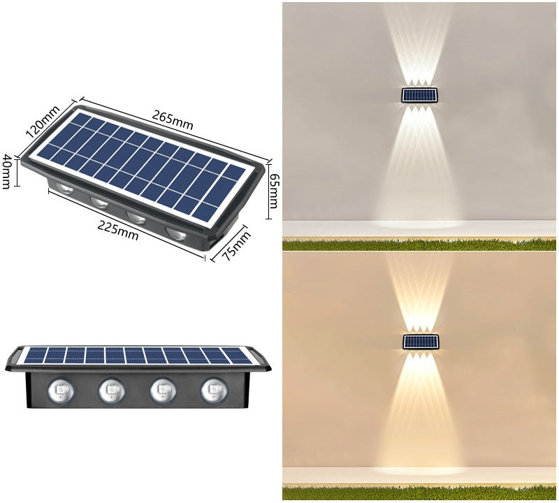 Solar Outdoor Wall Lights Waterproofing - Glow Home